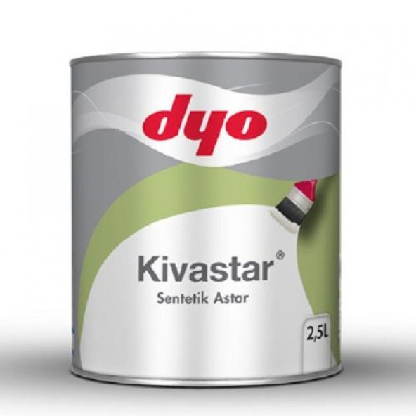 Dyo Kivastar Ahşap Metal Astarı 2.5 Lt