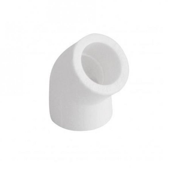 Pprc Açık Dirsek 20 Mm 45 Derece - 1