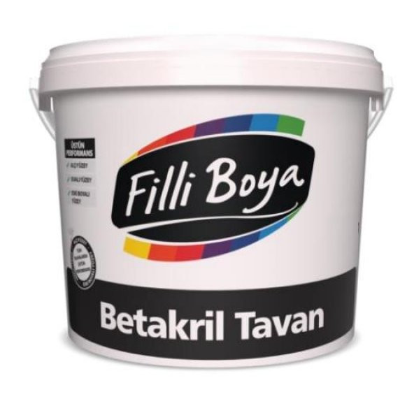 Filli Boya Betakril Tavan Boyası 10 Kg Beyaz