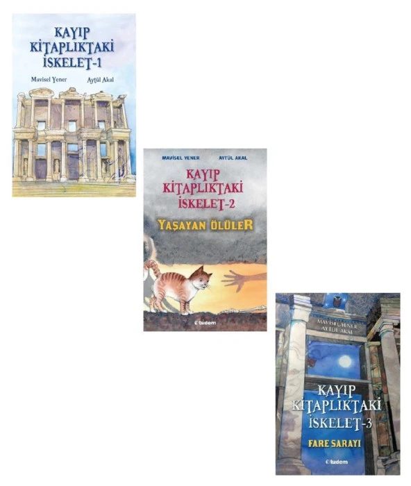 Kayıp Kitaplıktaki İskelet Seti 3 Kitap