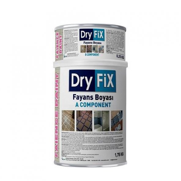 DryFix Faience Paint Fayans Boyası 2 Lt Beyaz