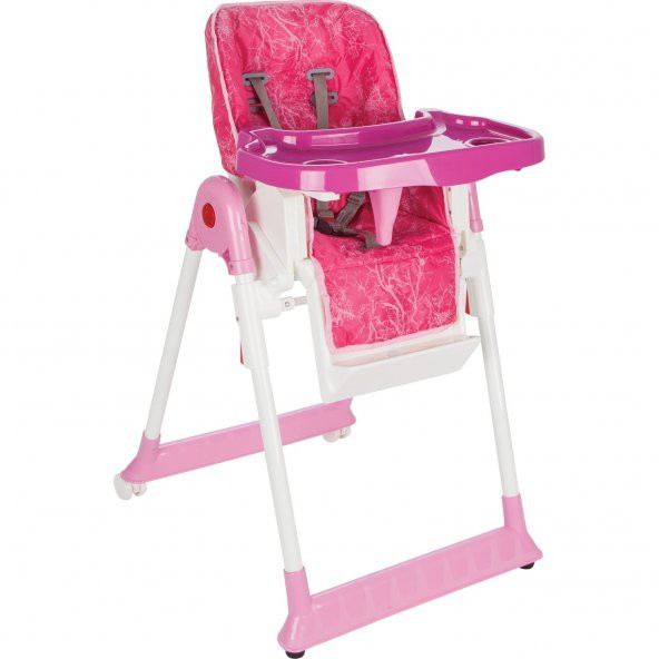 Norfolk Poly Smart Mama Sandalyesi - Sırt Ayarlı ve Kademeli Pembe