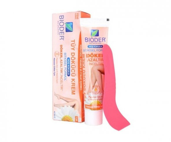 Bioder Hassas Ciltler Için Tüy Dökücü Krem 40 Ml