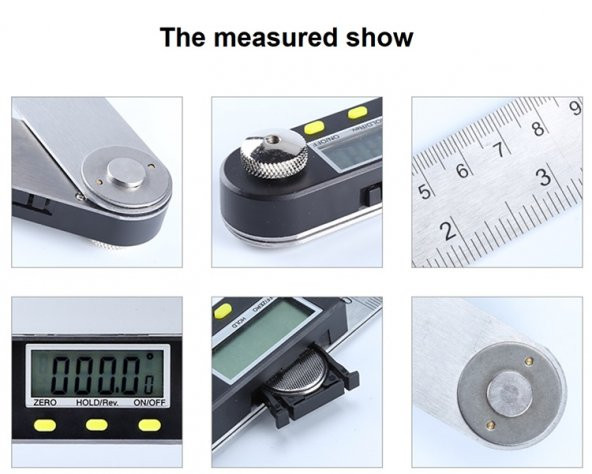 AEK-Tech Dijital Açı Ölçer - Resim 7