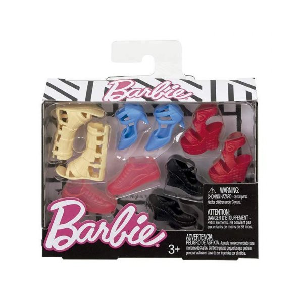 Mattel Barbienin Son Moda Ayakkabıları Aksesuar Paketi FYW80