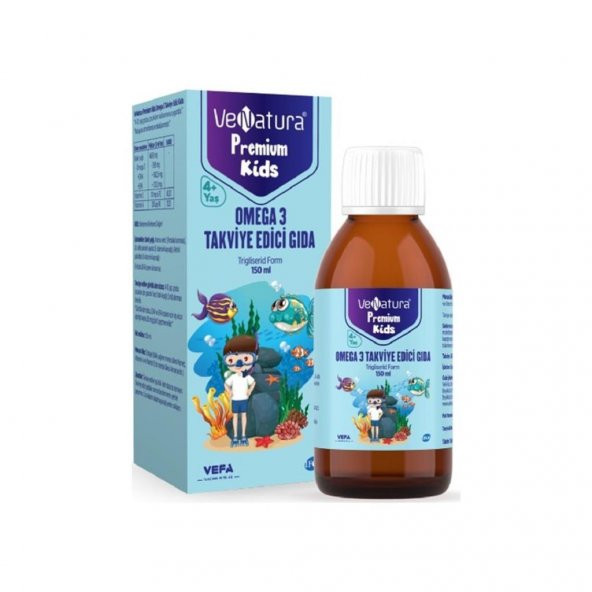 Venatura Premium Kids Omega-3 Şurup 150 ml