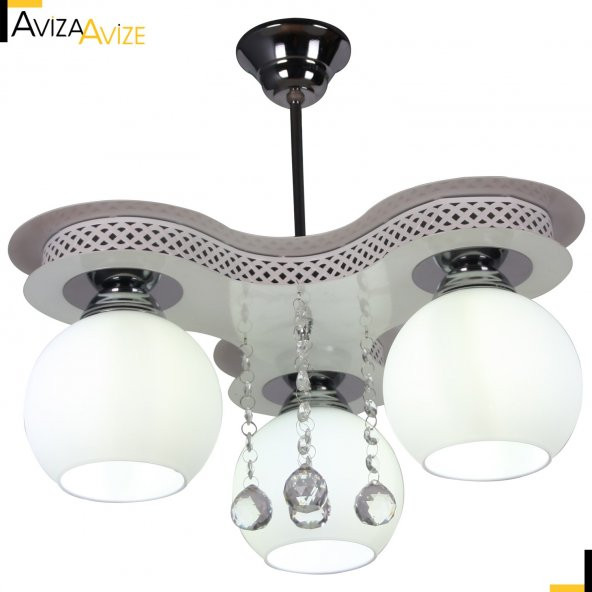 Aviza Avize Pervane 3 Lü Avize - 3