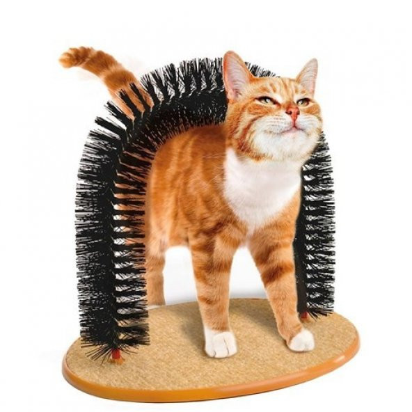 Kedi Kaşınma Tırmalama Evi Tahtası Oyuncağı Kedi Sürtünme Aparatı - 2