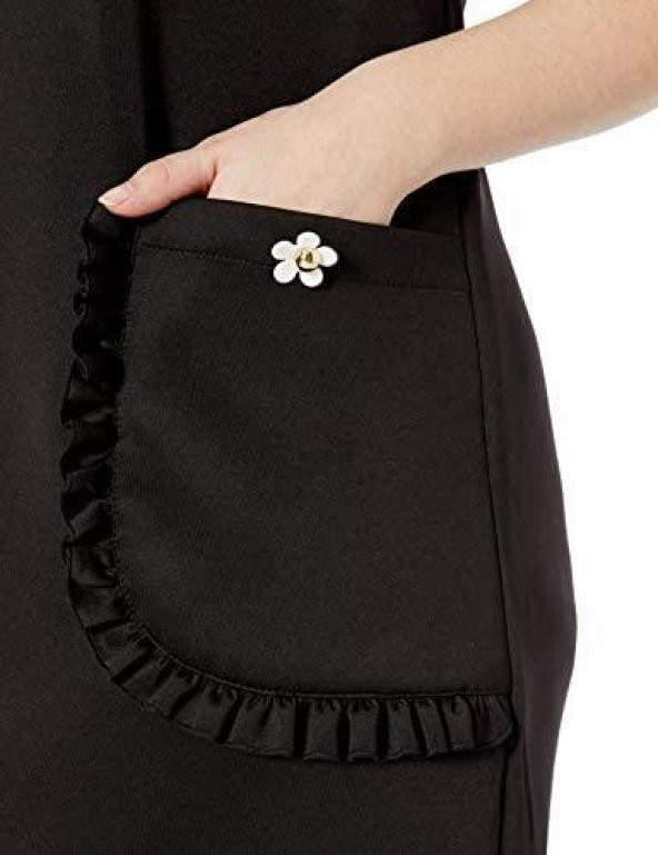 Shift Fırfırlı Cepli Günlük Plus Elbise - 4