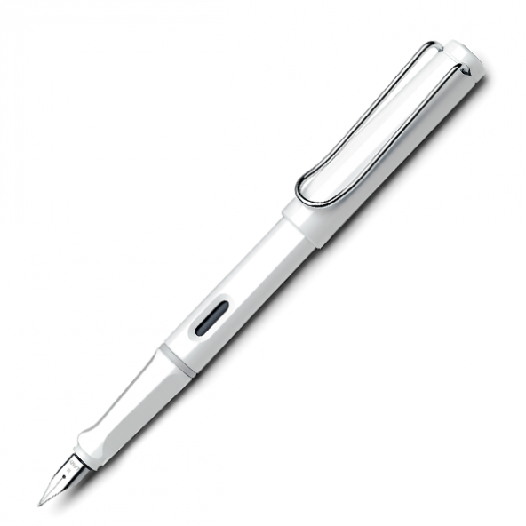 Lamy Dolma Kalem Safari Parlak Beyaz 19B-M - 2