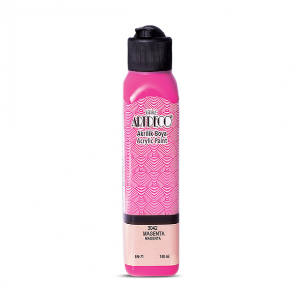 Artdeco Akrilik Boya 140 ML Magenta 070R-3042 - 2