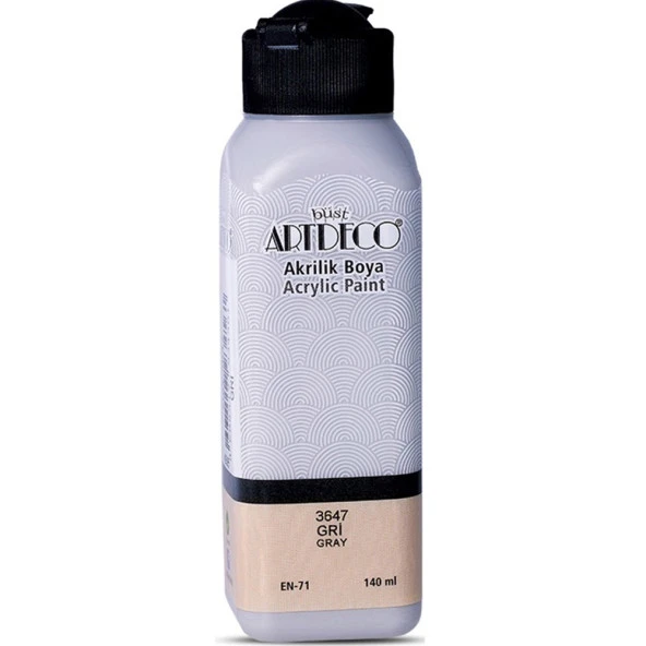 Artdeco Akrilik Boya 140 ML Gri 070R-3647 - 3