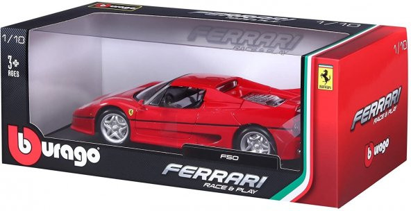 Burago 1:18 Ferrari F50 Model Araba - 4