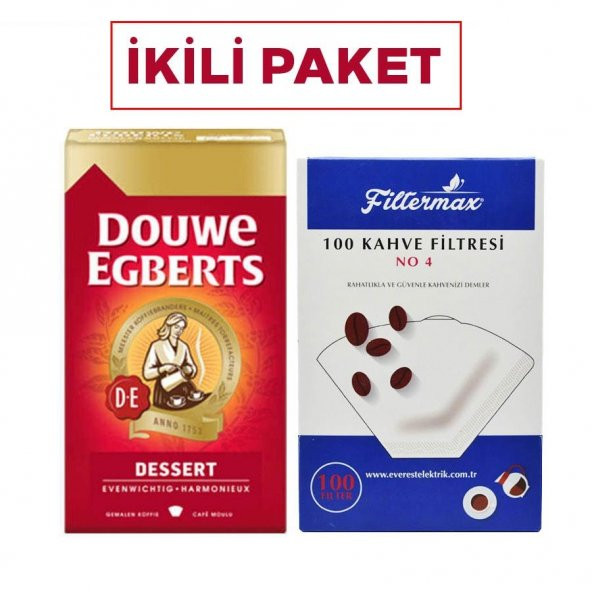 Douwe Egberts Dessert Filtre Kahve 500 G