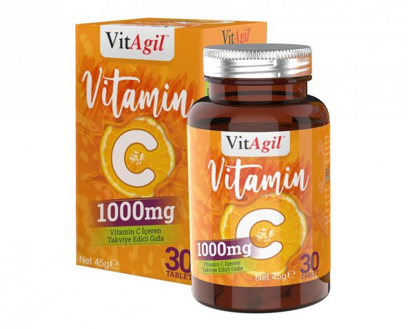 VitAgil Vitamin C 1000 mg  30 Tablet