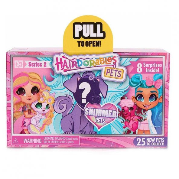 Hairdorables Sürpriz Hayvanlar S2 HAE01000 - 23730 - 1