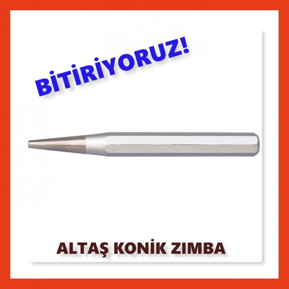 ALTAŞ KONİK ZIMBA 351/5 5x12x120 CR-V PRO