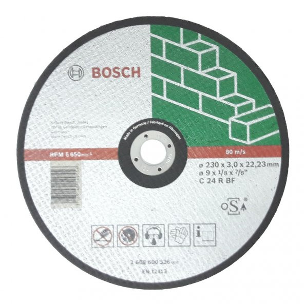 Bosch 230x3 mm Mermer Kesici Taş