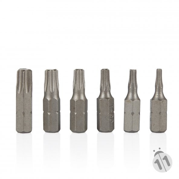 BAOHUI 1/4" Torx Bits 10-15-20-25-30-40 6 PARÇA CR-V