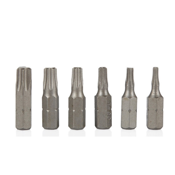 BAOHUI 1/4" Torx Bits 10-15-20-25-30-40 6 PARÇA CR-V