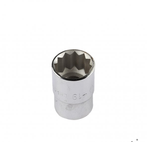 1/2" 19 MM YILDIZ KÖŞE LOKMA ANAHTAR CR-V GARANTİLİ