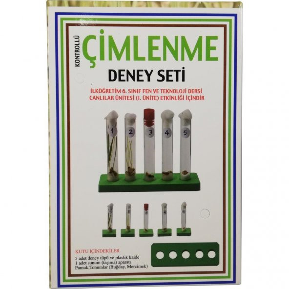 ÇİMLENME DENEY SETİ - 3