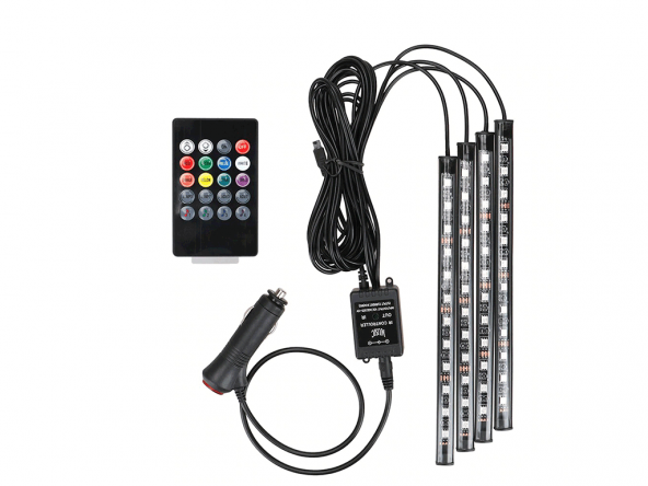 Volkswagen Polo 1995-2001 6N2  Kapı Ayak Altı Led 12 Ledli Çok Fonksiyonlu ürün görseli 1