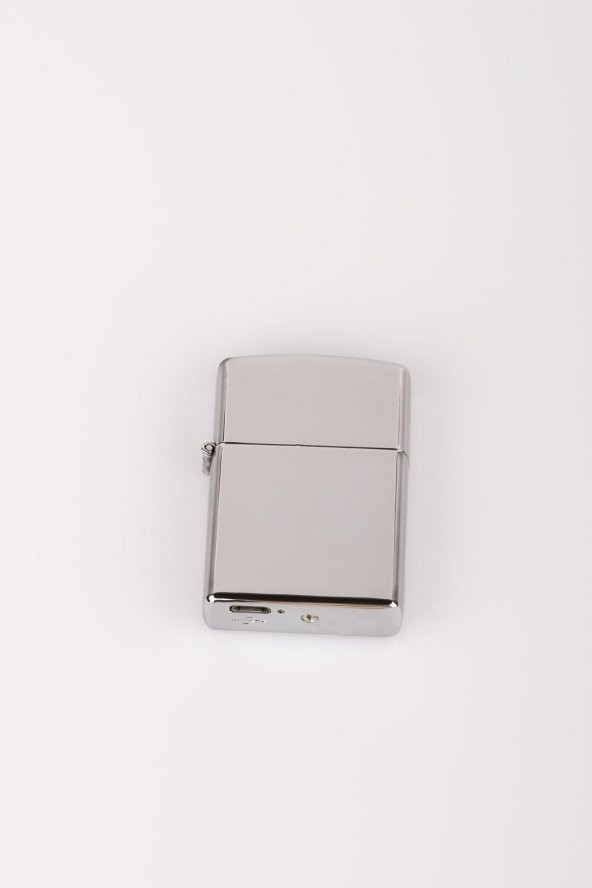 Tesla Model Usb Şarjlı Elektrikli Elektronik Çakmak Zippo Silver