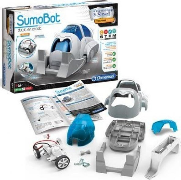 Clementoni Bilim ve Oyun Robotik Laboratuvarı Sumobot 64955