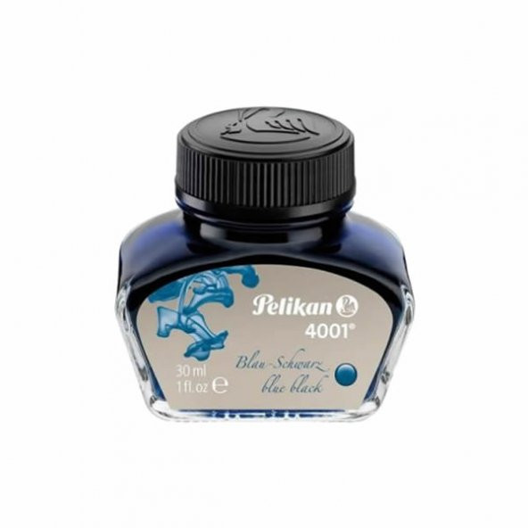 Pelikan 4001 Mavi & Siyah Yazı Mürekkebi