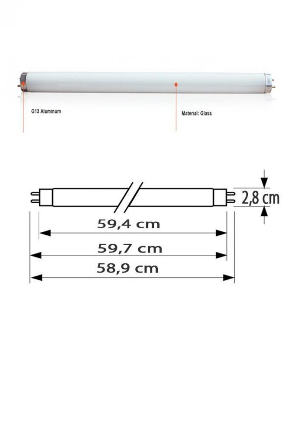 Philips 18W T8 Floresan Ampul 60 Cm Sarı 3000K - 2