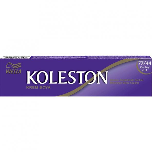 Wella Koleston Tüp Boya Kor Ateşi Kızılı 77/44 - 2