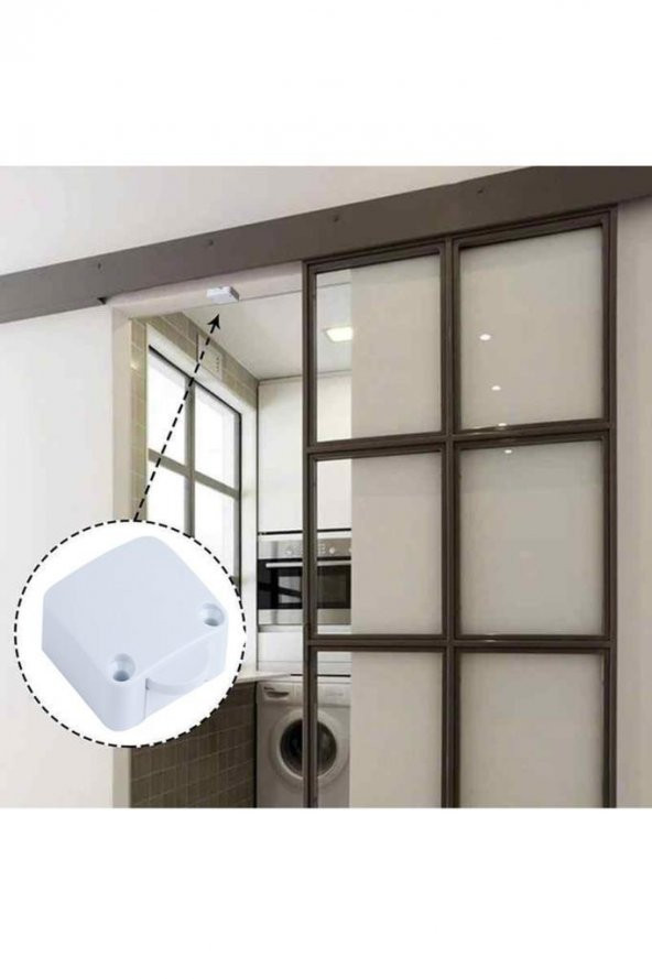 Şahnet İthal Dolap Switch Beyaz Dolap İçi Işık Aç Kapa Anahtarı - 6