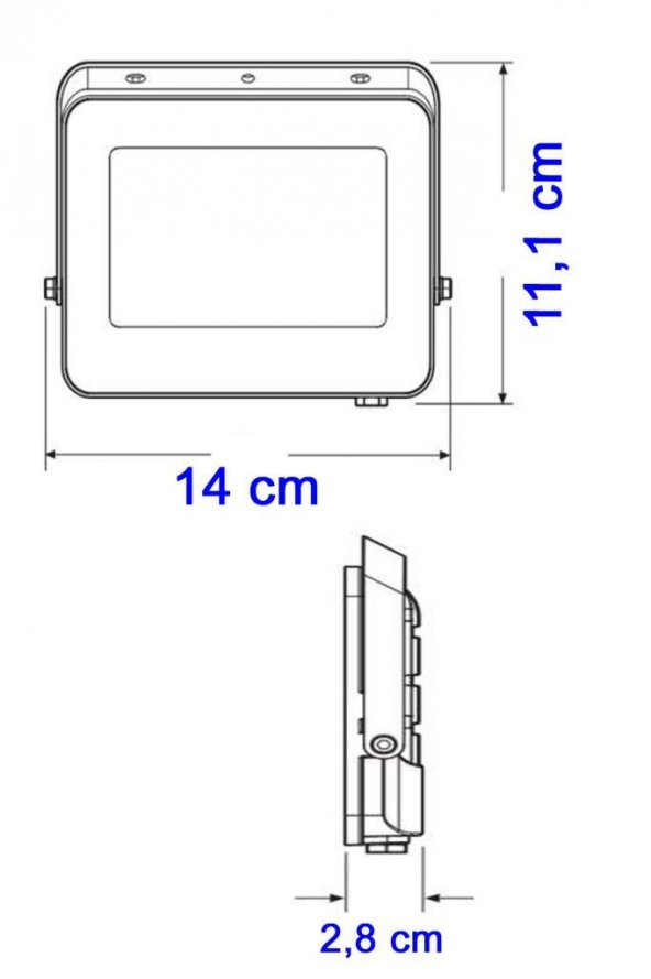 Philips BVP150 LED17/CW 20W Dış Mekan Led Projektör - 6500K Beyaz - 2