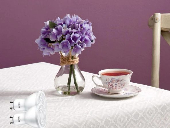 Philips Essential 4,7W (50W) Led Ampul Sarı 2700K - GU10 Duy - Resim 4