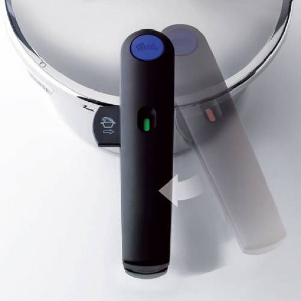 Fissler Vitaquick 6 lt Bluepoint Düdüklü Tencere - Resim 3