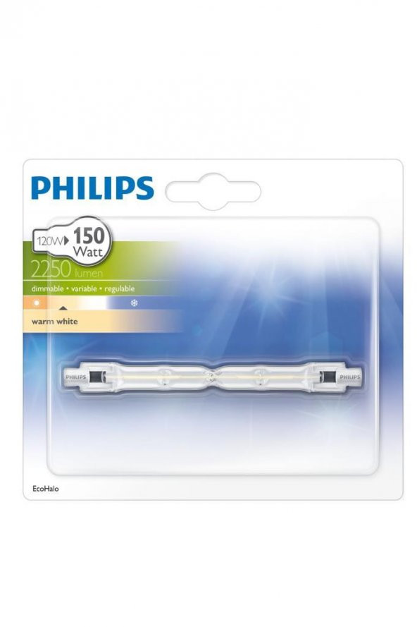 Philips 120W (150W) Dim Lambader Halojen Çubuk 118 mm