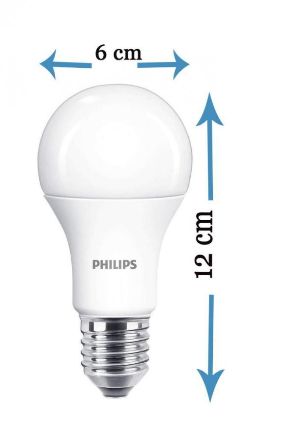 Philips 13W (100W) Led Ampul Beyaz 6500K E27 Duy - 3
