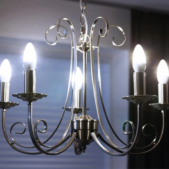 Osram 4,9W (40W) Led Mum Ampul Beyaz E14 (10 Adet) - Resim 2