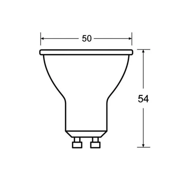 Osram Led Value 4,5W(50W) Led Spot Ampul Sarı 3000K - GU10 Duy - 2