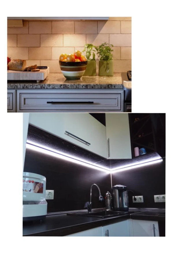 Philips 13W Linea Led Bant Armatür 3000K Sarı 118,4 cm Dolap Altı Ayna Üstü Duvar Aplik - 8