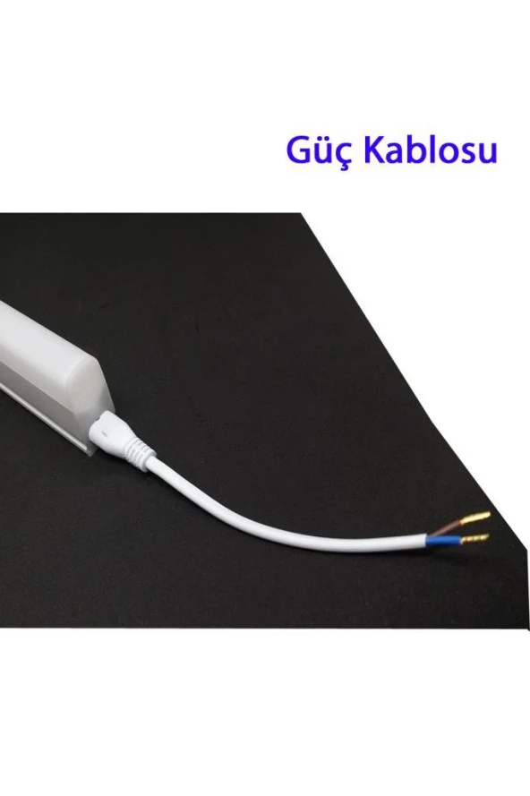 Philips 13W Linea Led Bant Armatür 3000K Sarı 118,4 cm Dolap Altı Ayna Üstü Duvar Aplik - 11