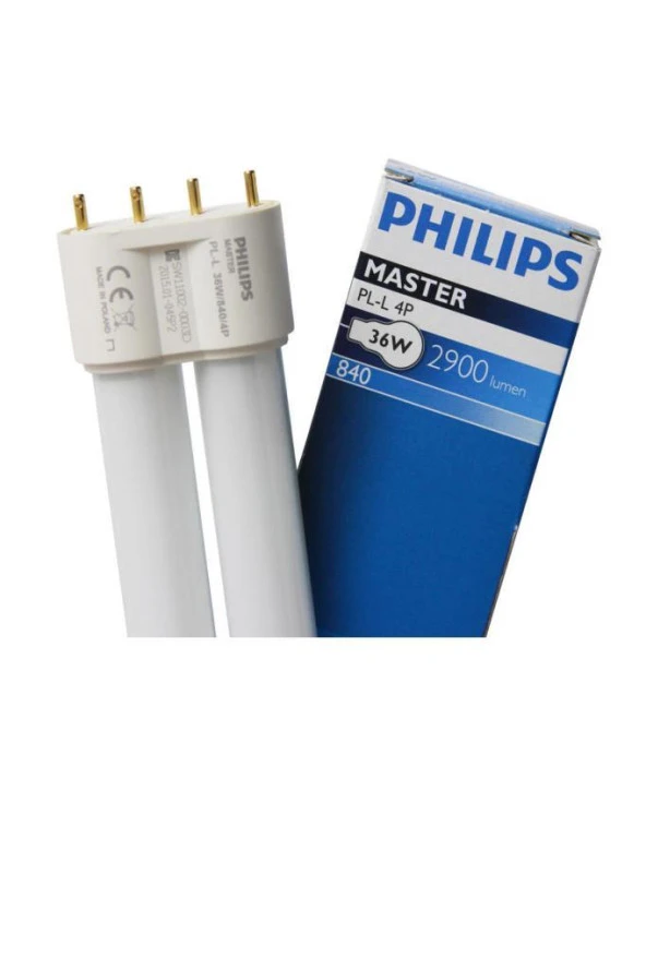Philips Master 36W/840 4P PLL Floresan Ampul Günışığı 4000K - 41,66 Cm