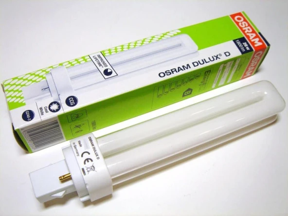 Osram Dulux D 26W Sarı Işık Geçme Soketli Lamba - 2Pın - Dd.26/21-827 - 3