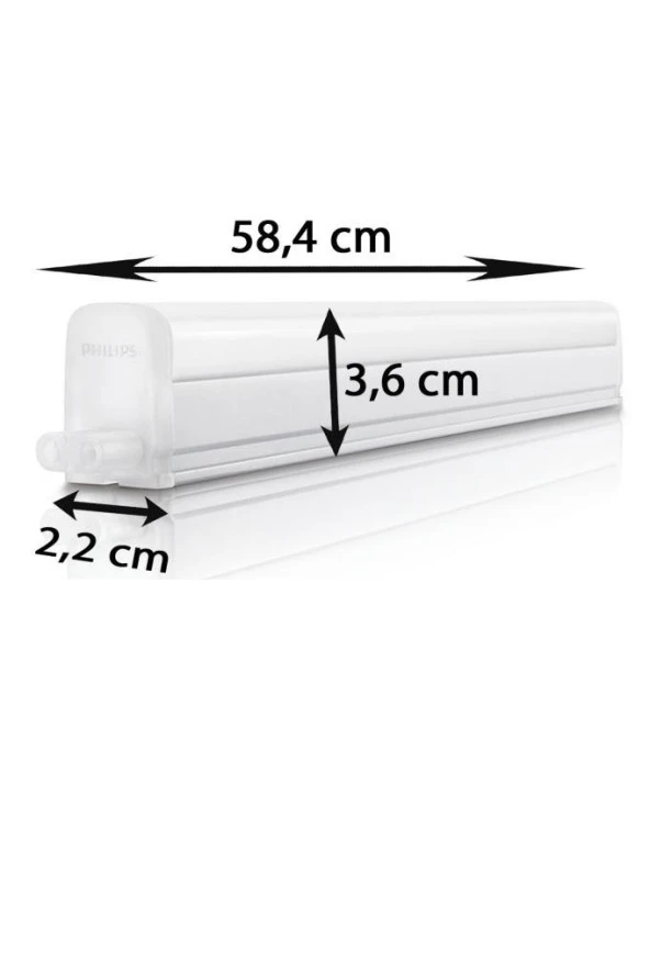 Philips 7W Linea Led Bant Armatür 4000K Günışığı - Resim 3
