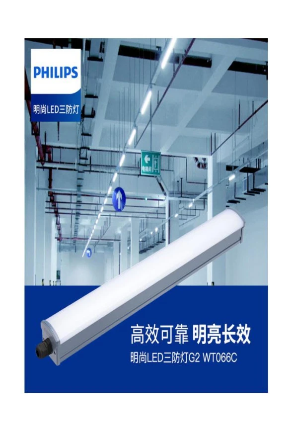 Philips 40W Etanj Led Bant Armatür IP65 Gün Işığı 4000K 120 cm ( Su Geçirmez) - 3