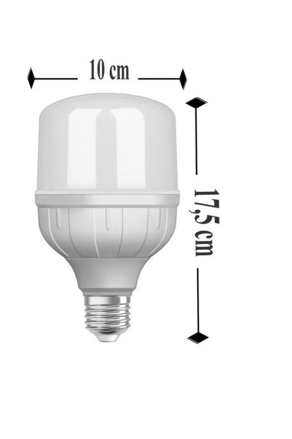 Osram 152W Jumbo Torch Led Ampul Beyaz 6500K (17,5 cm) - Resim 2
