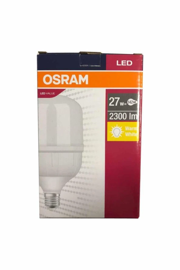 Osram 27W (142W) Jumbo Torch Ampul Sarı 827 15,9 cm