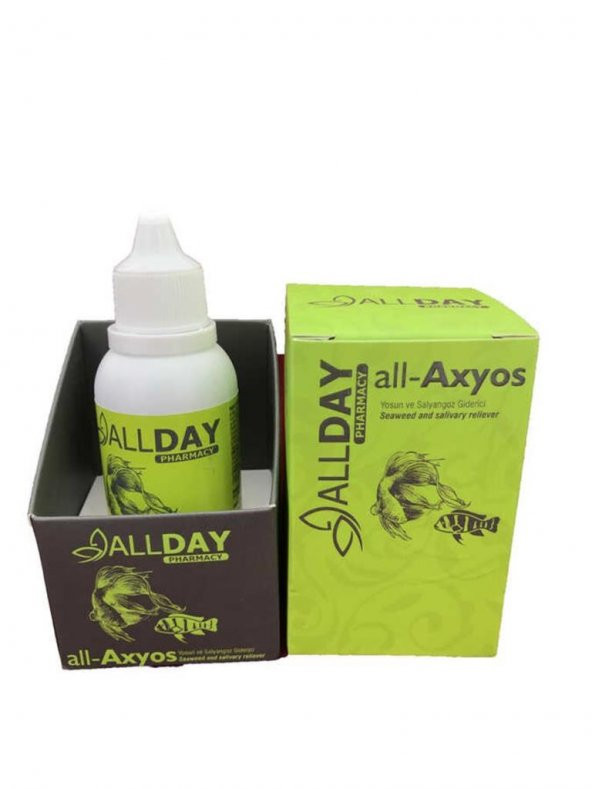 Allday All-Axyos Akvaryum Yosun ve Salyangoz Giderici 50 ml