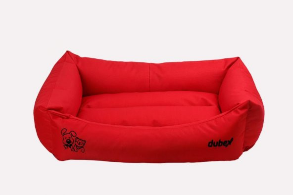 Dubex Gelato Kedi Köpek Yatağı Kırmızı XLarge+